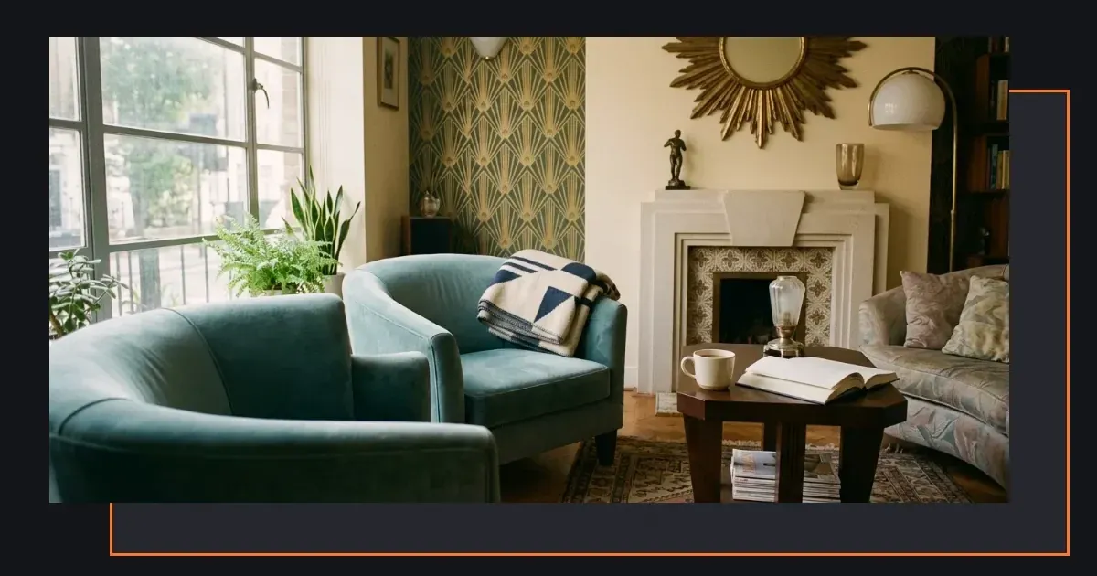 Art Deco interiors: geometry, glamour and rich materials